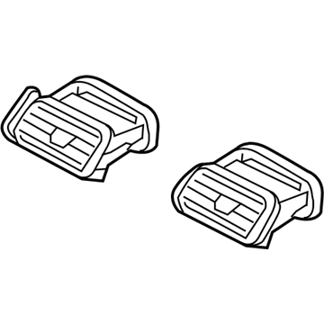 Kia 974201W000WK Duct Assembly-Center Air Ventilator