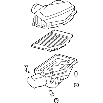 Kia K900 Air Filter Box - 28121J6100