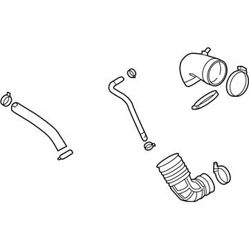 Kia 28130J6000 Hose Assembly-Air Intake