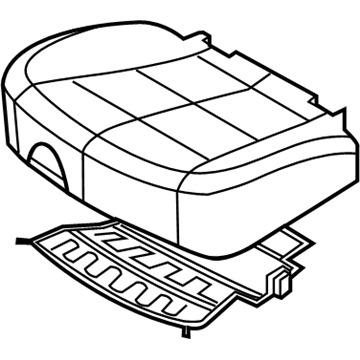 Kia 89200S9501ONM Cushion Assembly-2ND Sea