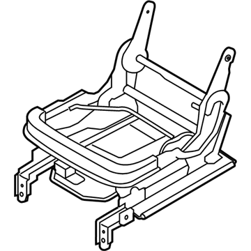 Kia 89600S9200LBR Track Assembly-Rr Seat R