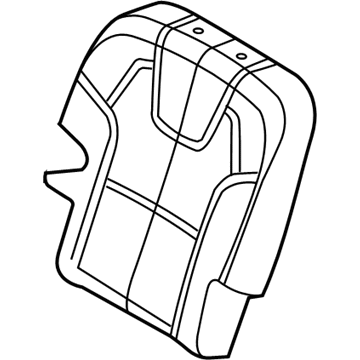 Kia 89460S9521ONQ Rear Seat Back Covering