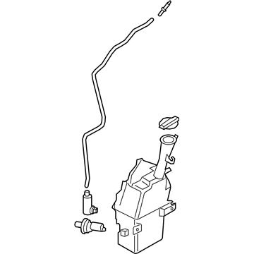 Kia 98610M7100 Reservoir & Pump Assembly