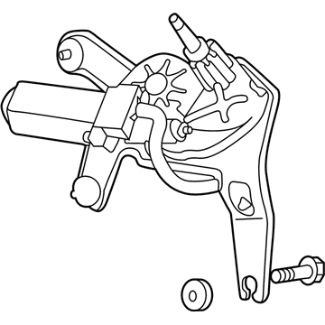 Kia Sorento Wiper Pivot - 987002P500