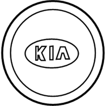 Kia 529603E061 Wheel Hub Cap Assembly