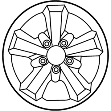 2007 Kia Sorento Spare Wheel - 529103E752