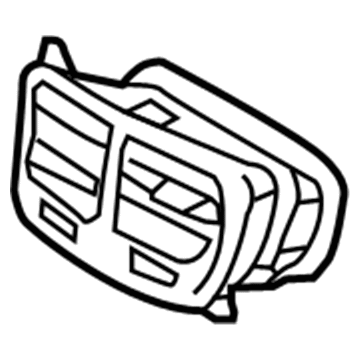 Kia 970403T400 Duct Assembly-Rear Air Ventilator