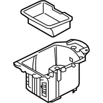 Kia 846903T400 Box Assembly-Console Storage