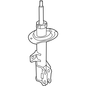 Kia 54651D5700 Front Strut Assembly Kit, Left