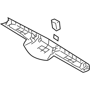 Kia 817601G210XI Trim Assembly-Tail Gate