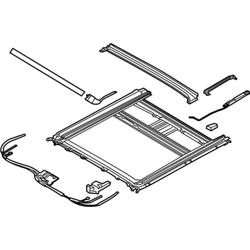 Kia 816204D100 Frame Assembly-Sunroof