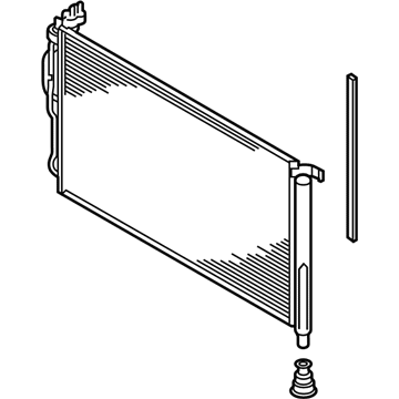 Kia Forte A/C Condenser - 97606M7000