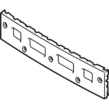 Kia 86529K0510 MOULDING-FRT BPR Lic