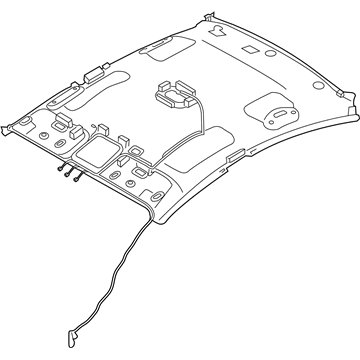 Kia 85313A7330ED Headlining Assembly