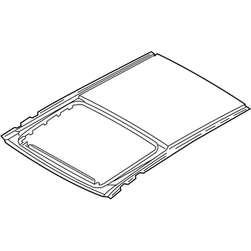 Kia 816202P000 Panoramaroof Frame Assembly