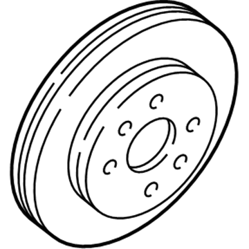 Kia MDX7433251 Disc-Brake,Front