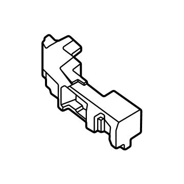 Kia 86521L3000 ABSORBER-Front BUMPE