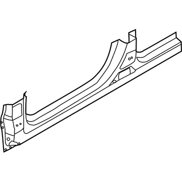 Kia 713222JA10 Panel-Side SILL Outer