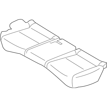 Kia 89160K0000SJ0 Rear Seat Covering Assembly