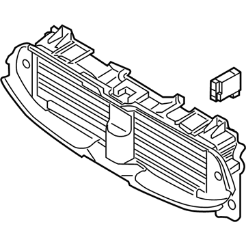 Kia 869503T500 Flap & Duct Assembly-Active Air