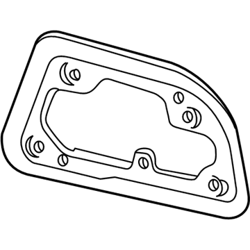 Kia 924533C000 Sealing Rubber-Rear Combination