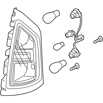 Kia 924202K000 Lamp Assembly-Rear Combination