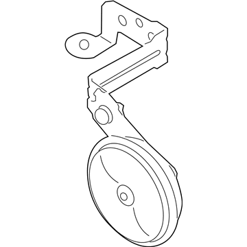 Kia 96621D9000 Horn Assembly-High Pitch