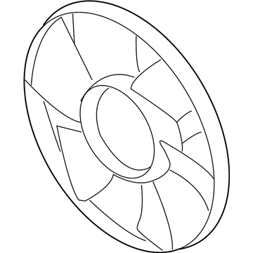 Kia Borrego A/C Condenser Fan - 256552J200
