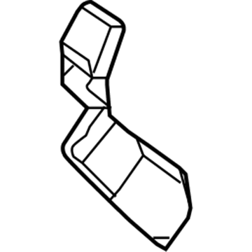 Kia 89840G5000CGS Buckle Assembly-Rear Seat Belt