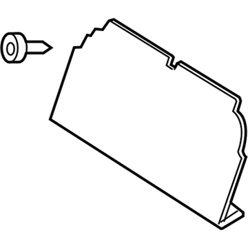 Kia 0K30A6883000 Board Assembly-Partition