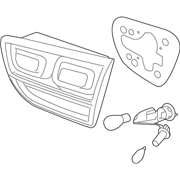 Kia 92404C6500 Lamp Assembly-Rear Combination