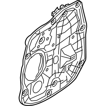 2014 Kia Forte Window Regulator - 83402A7011