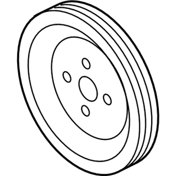 Kia 2522123020 Pulley-Coolant Pump