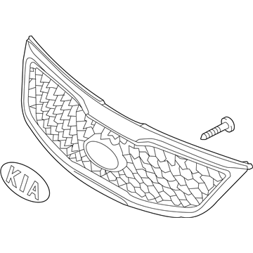 Kia 863503W500 Radiator Grille Assembly