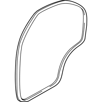 Kia 831403E000 WEATHERSTRIP Assembly-Rear Door Side