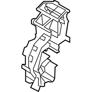 Kia 971341D010 Case-Heater & EVAPORATOR