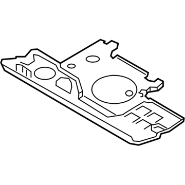 Kia 97285D4000WK Cover Assembly-Under,RH