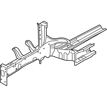 Kia 64605B2510 Member Assembly-Front Si