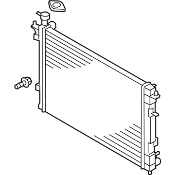 Kia 253102B300 Radiator Assembly