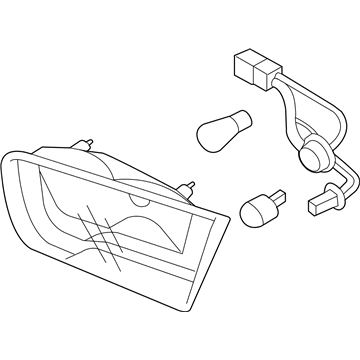 2012 Kia Forte Back Up Light - 924031M510