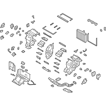 Kia 97205J6100 Heater & EVAPORATOR