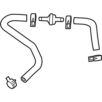 Kia 59130A2300 Hose Assembly-Brake Booster