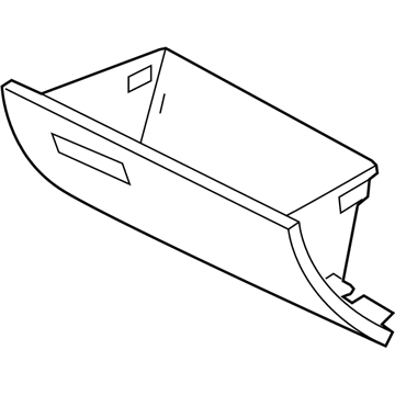 Kia 845102J100J7 Glove Box Assembly