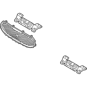 Kia 863503T600 Radiator Grille Assembly