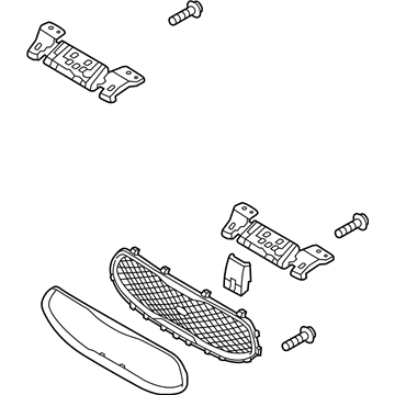 Kia 863503T610 Radiator Grille Assembly