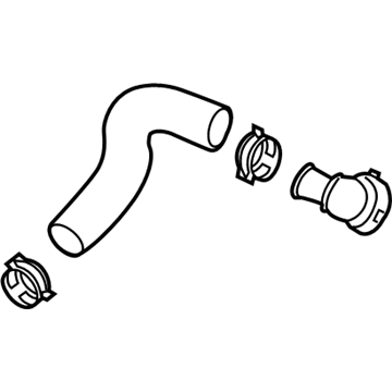 2022 Kia Forte Radiator Hose - 25415F2400