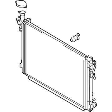 2019 Kia Sedona Radiator - 25310A9050