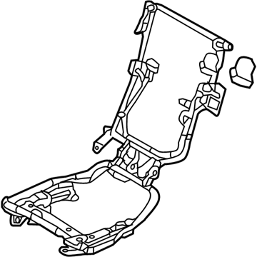 Kia 895003T600 Frame Assembly-Rear Seat