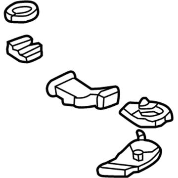 Kia 891313T500 Duct(Blower,Ted)Assembly