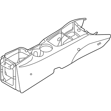 Kia 846112G401S8 Console-Floor